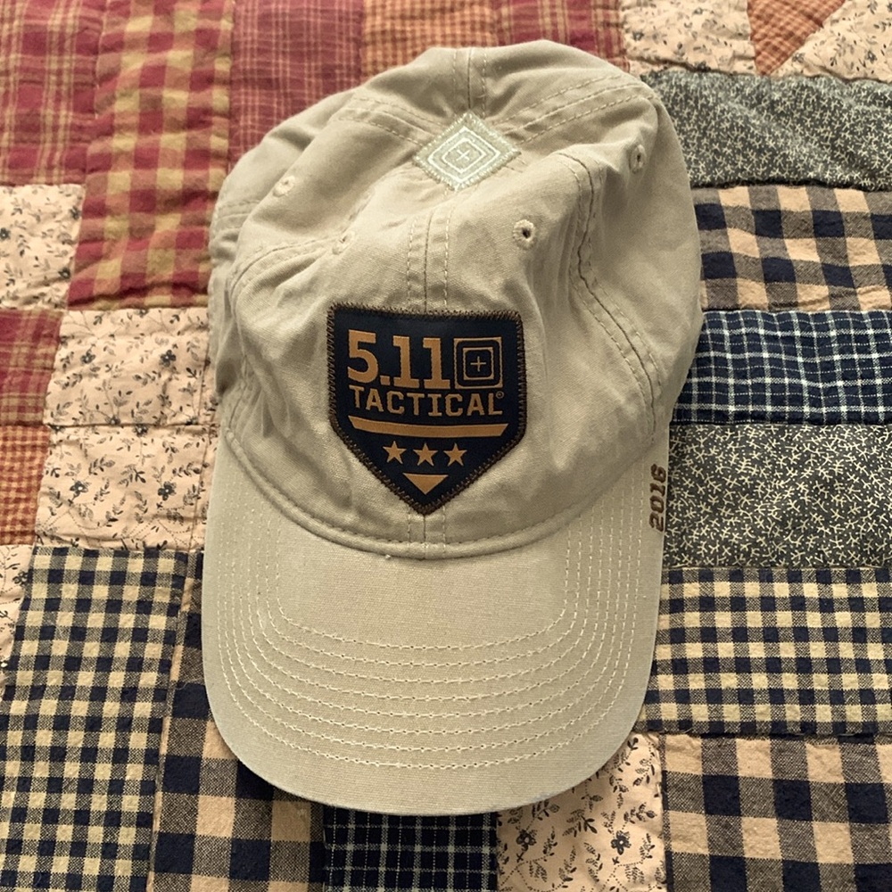 5.11 Tactical adjustable khaki hat cap NWOT